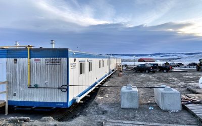 Burton Creek Royal Camps/TC Energy Single Dorm Install