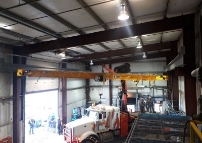 An image of the Canfor Lumber Crane install project